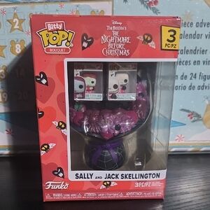 Funko Bitty Pop Sally and Jack Skellington Bouquet Set